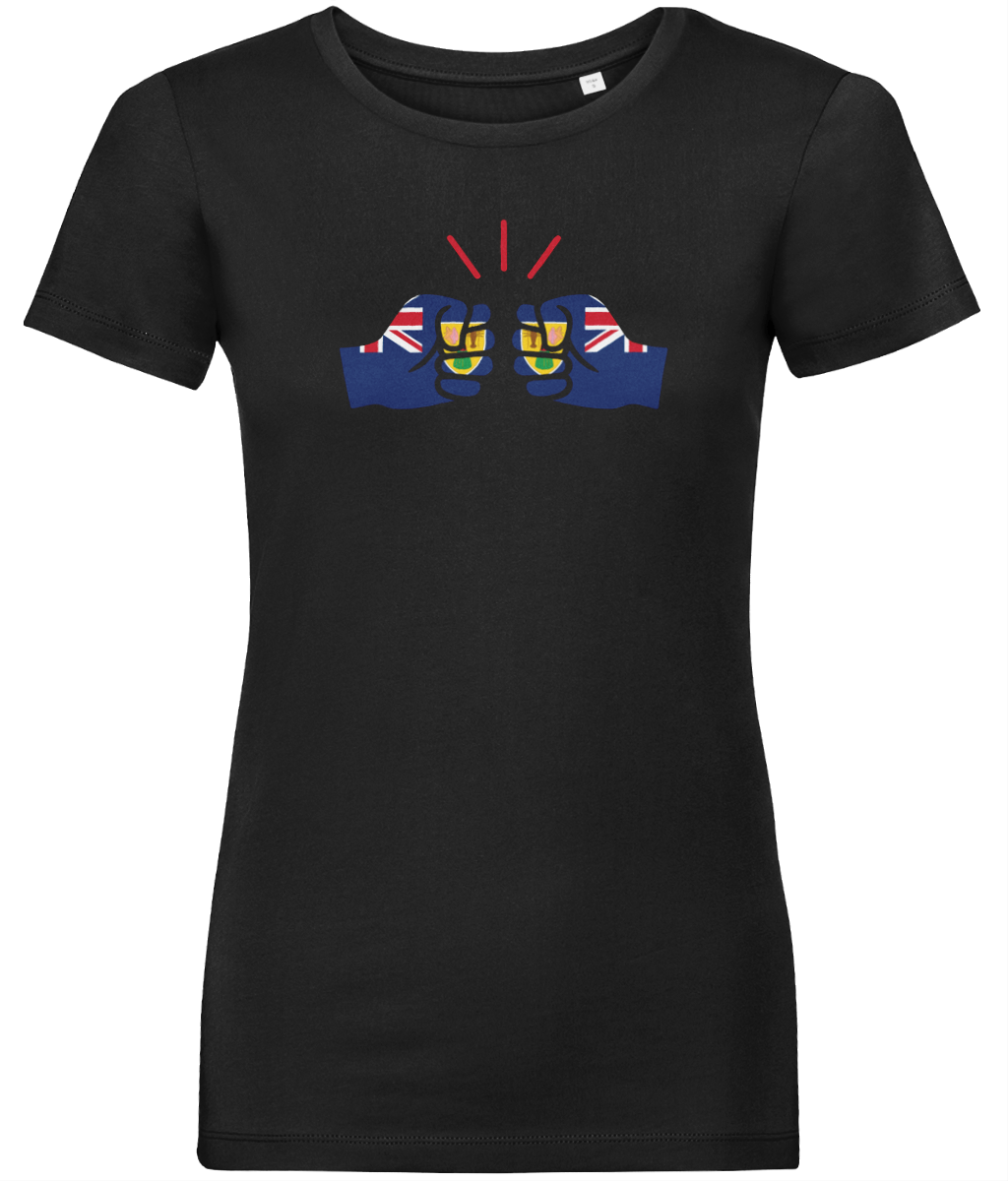 We Run Tings, Turks and Caicos, Women's, Organic Ring Spun Cotton, Contemporary Shaped Fit T-Shirt