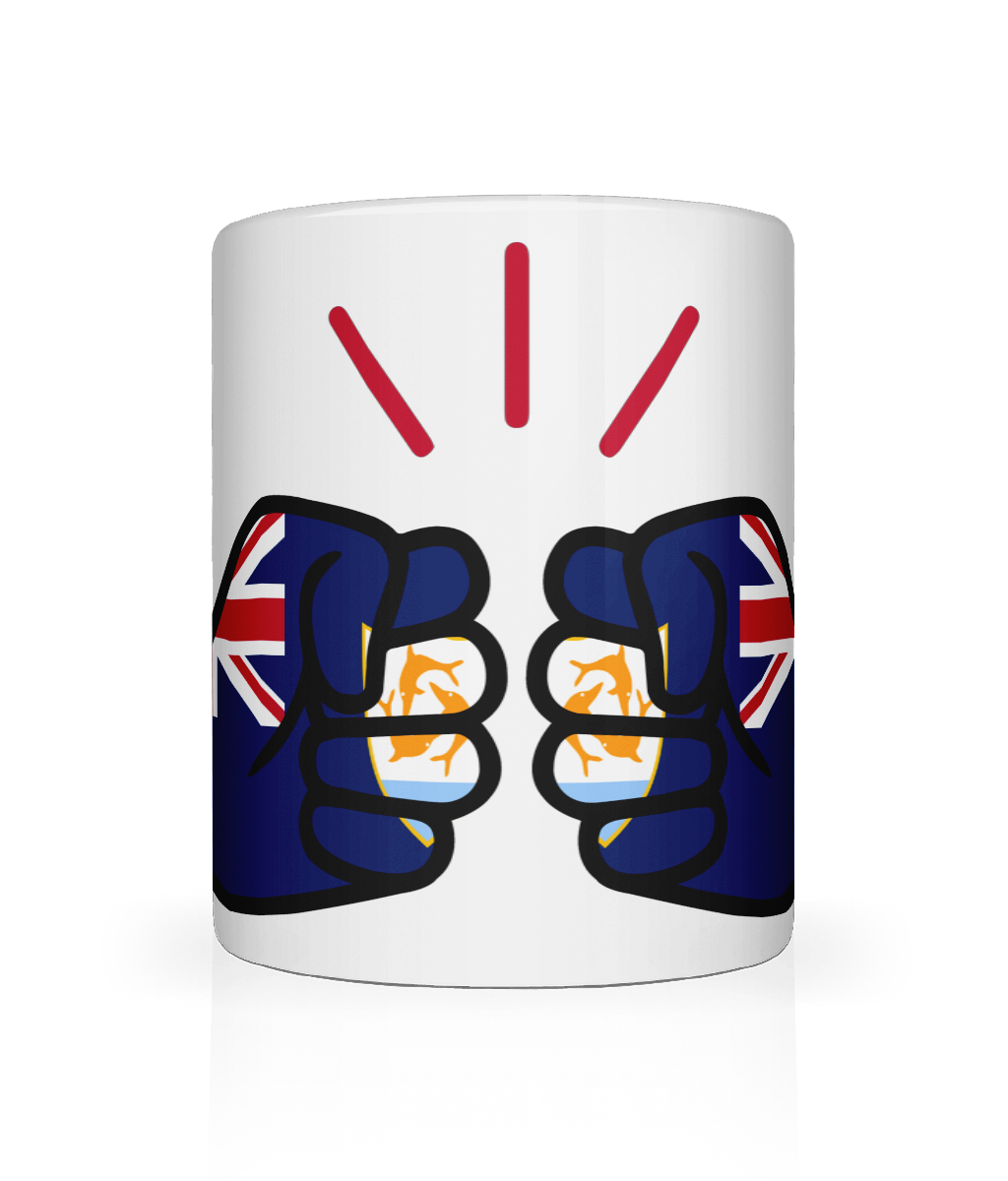 We Run Tings,  Anguilla, Tea, Coffee Ceramic Mug, Cup, White, 11oz