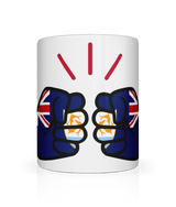 We Run Tings,  Anguilla, Tea, Coffee Ceramic Mug, Cup, White, 11oz