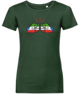 We Run Tings, Equatorial Guinea, Women's, Organic Ring Spun Cotton, Contemporary Shaped Fit T-Shirt