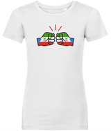 We Run Tings, Equatorial Guinea, Women's, Organic Ring Spun Cotton, Contemporary Shaped Fit T-Shirt