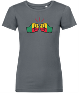 We Run Tings, Benin, Women's, Organic Ring Spun Cotton, Contemporary Shaped Fit T-Shirt