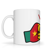 We Run Tings, Cameroon, Tea, Coffee Ceramic Mug, Cup, White, 11oz