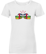 We Run Tings, Central African Republic (CAR), Women's, Organic Ring Spun Cotton, Contemporary Shaped Fit T-Shirt