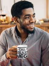 Call Me The N Word Negus Black Logo Mug