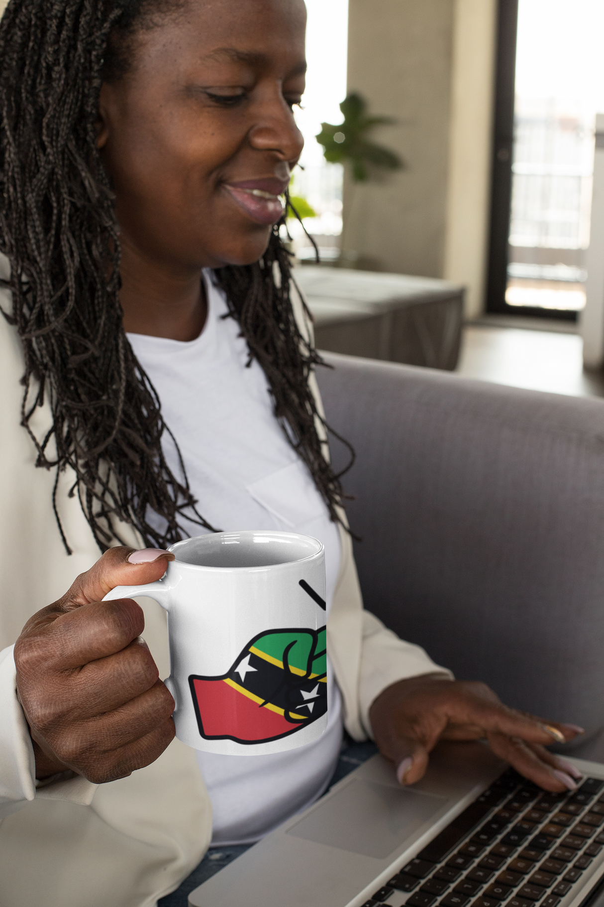We Run Tings, St. Kitts and Nevis Mug