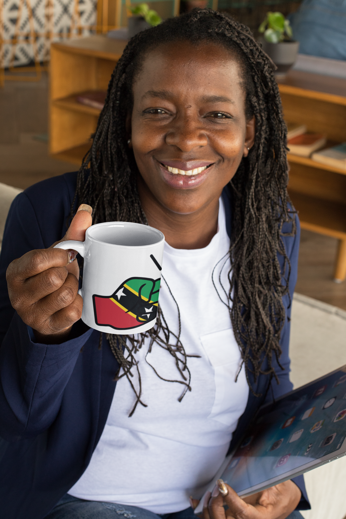 We Run Tings, St. Kitts and Nevis Mug