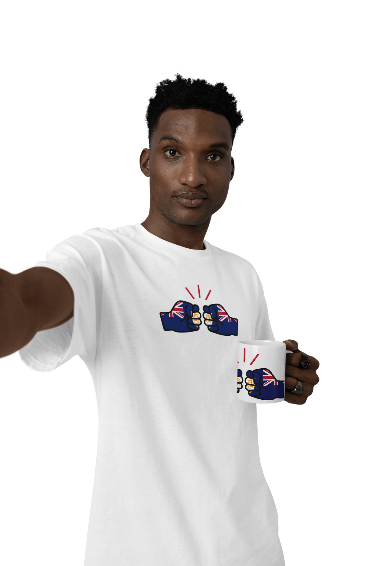 We Run Tings,  Anguilla, Tea, Coffee Ceramic Mug, Cup, White, 11oz