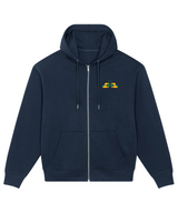We Run Tings, Grenada, Men's, Badda Patriotic Hoodie, Full-Zip  Relaxed Fit