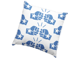 We Run Tings, Somalia, Throw, Pillow, Cushion, White, 40 x 40cm