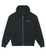 We Run Tings, St. Kitts and Nevis, Men's, Badda Patriotic Hoodie, Full-Zip  Relaxed Fit
