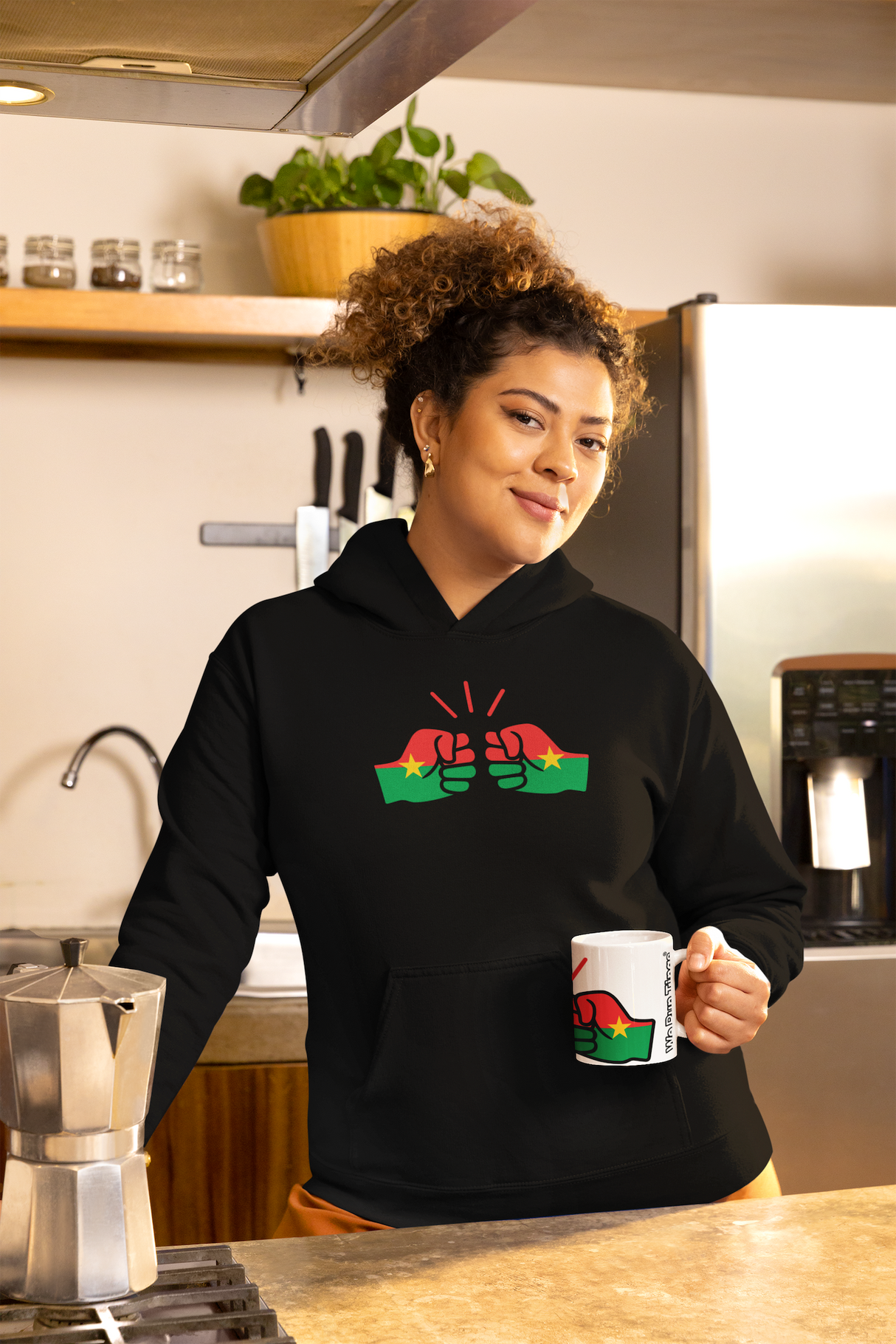 We Run Tings Burkina Faso Mug