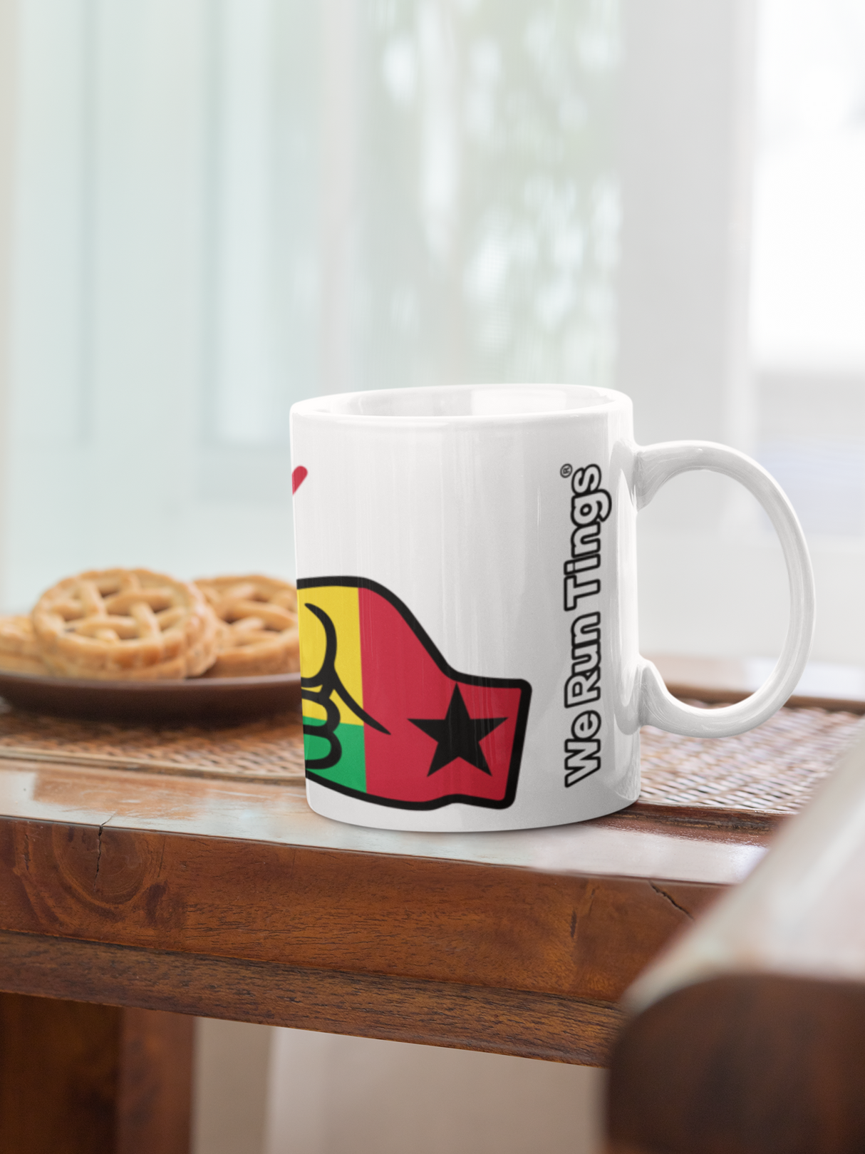 We Run Tings, Guinea-Bissau Mug
