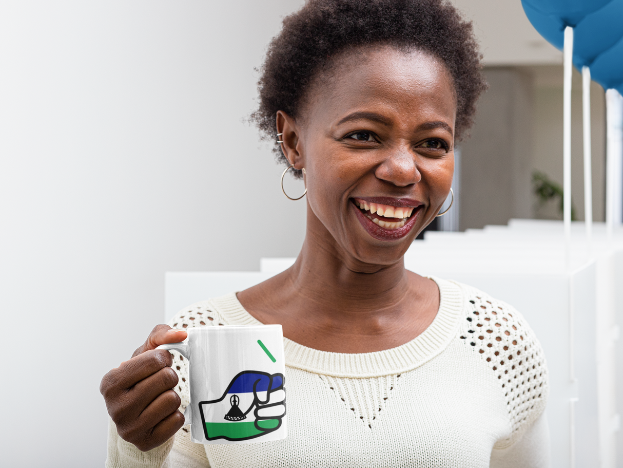 We Run Tings, Lesotho Mug