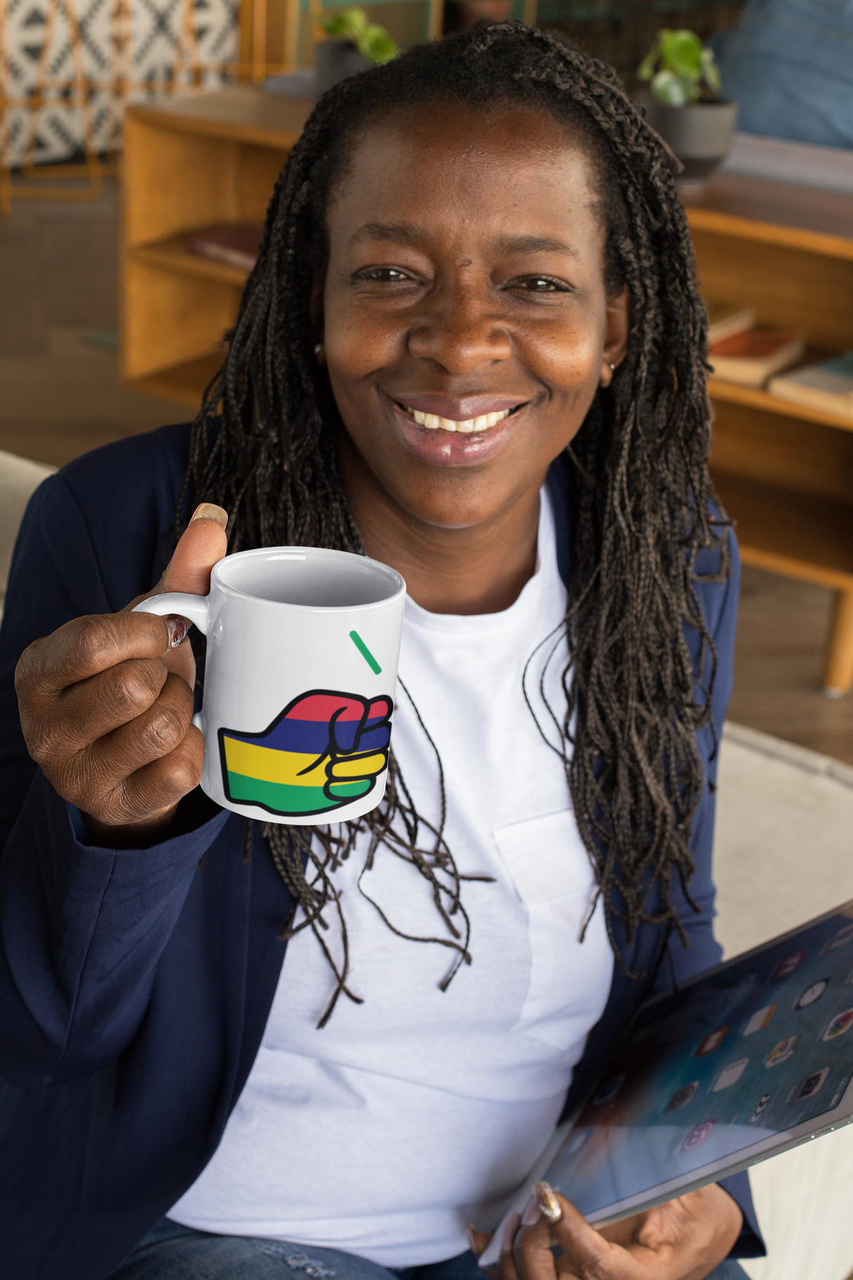 We Run Tings, Mauritius Mug