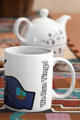 We Run Tings, Montserrat Mug