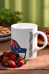 We Run Tings, Netherlands Antilles Mug