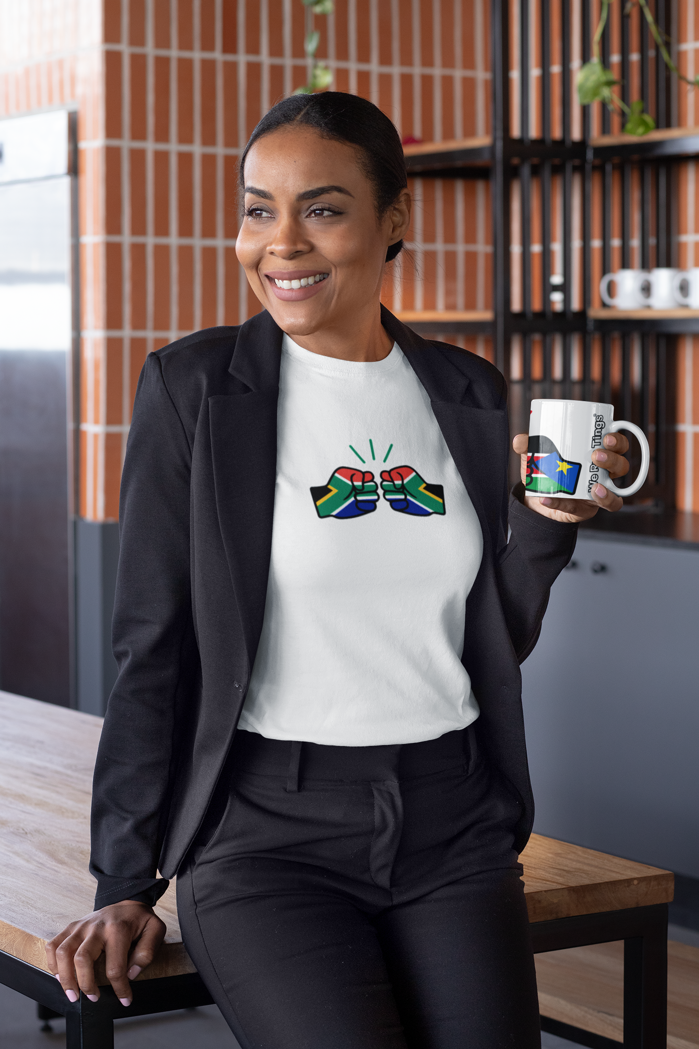 We Run Tings, South Sudan Mug