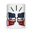 microwave safe We Run Tings, Dominican Republic Mug Tea, coffee mug dishwasher safe ceramic mug