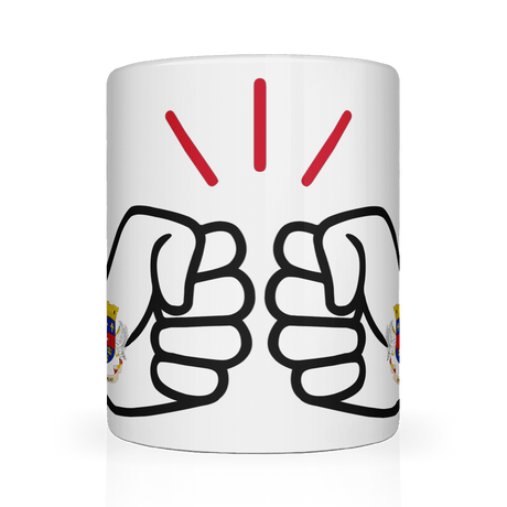 We Run Tings, St Barts, Caribbean Themed, Tea, Coffee Ceramic Mug, Cup, White, 11oz Classic Drinkware Washable Reusable Reuse Tumbler Patriotic