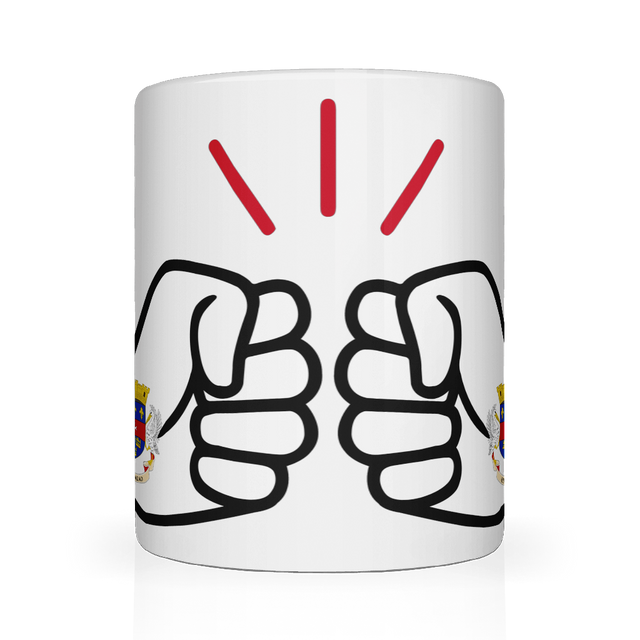 We Run Tings, St Barts, Caribbean Themed, Tea, Coffee Ceramic Mug, Cup, White, 11oz Classic Drinkware Washable Reusable Reuse Tumbler Patriotic