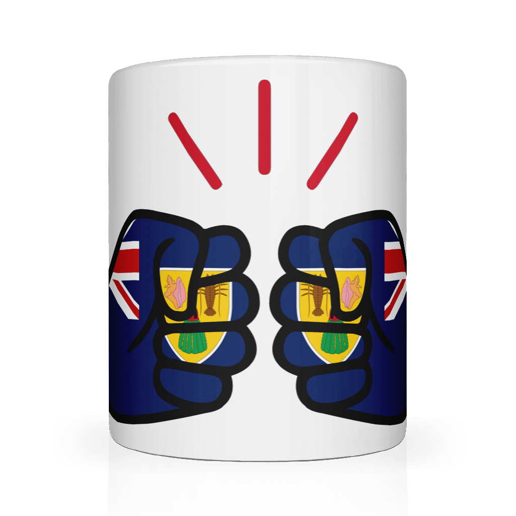 We Run Tings, Turks and Caicos, Caribbean Themed, Tea, Coffee Ceramic Mug, Cup, White, 11oz Classic Drinkware Washable Reusable Reuse Tumbler Patriotic