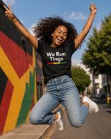 We Run Tings, Vibrant Unisex T-Shirt
