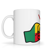 We Run Tings, Benin, Tea, Coffee Ceramic Mug, Cup, White, 11oz
