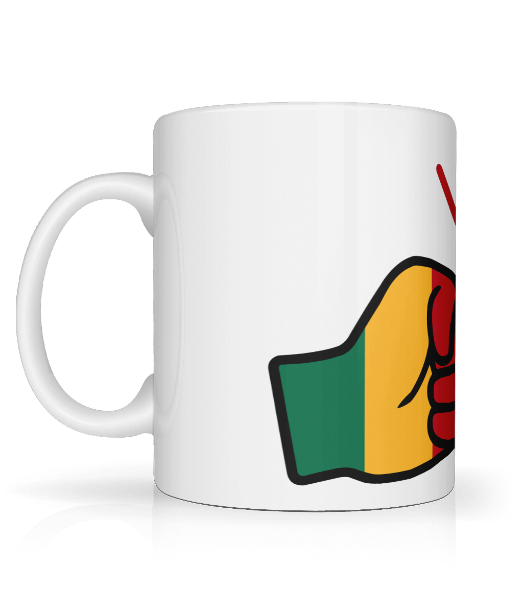 We Run Tings, Mali, Tea, Coffee Ceramic Mug, Cup, White, 11oz