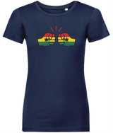 We Run Tings, Ghana, Women's, Organic Ring Spun Cotton, Contemporary Shaped Fit T-Shirt