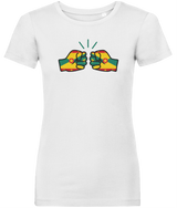 We Run Tings, Grenada, Women's, Organic Ring Spun Cotton, Contemporary Shaped Fit T-Shirt