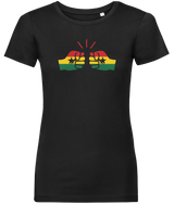 We Run Tings, Ghana, Women's, Organic Ring Spun Cotton, Contemporary Shaped Fit T-Shirt