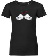 We Run Tings, St Barts, Women's, Organic Ring Spun Cotton, Contemporary Shaped Fit T-Shirt