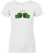 We Run Tings, Zambia, Women's, Organic Ring Spun Cotton, Contemporary Shaped Fit T-Shirt