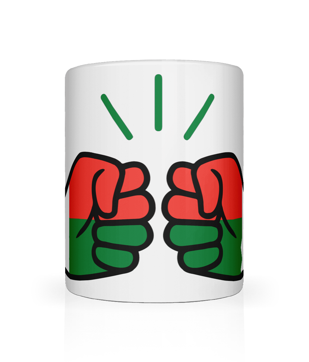 We Run Tings, Madagascar, Tea, Coffee Ceramic Mug, Cup, White, 11oz