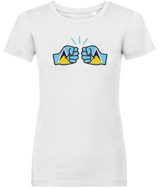 We Run Tings, St. Lucia, Women's, Organic Ring Spun Cotton, Contemporary Shaped Fit T-Shirt