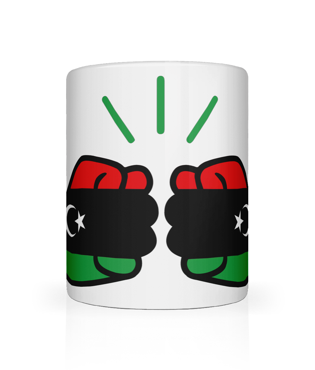 We Run Tings, Libya, Tea, Coffee Ceramic Mug, Cup, White, 11oz