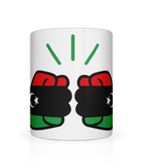 We Run Tings, Libya, Tea, Coffee Ceramic Mug, Cup, White, 11oz