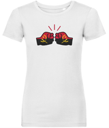 We Run Tings, Angola, Women's, Organic Ring Spun Cotton, Contemporary Shaped Fit T-Shirt