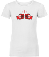 We Run Tings, Tunisia, Women's, Organic Ring Spun Cotton, Contemporary Shaped Fit T-Shirt