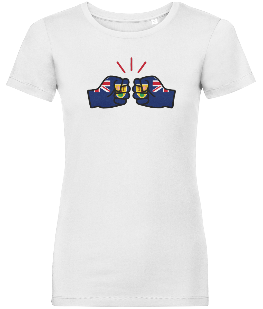 We Run Tings, Turks and Caicos, Women's, Organic Ring Spun Cotton, Contemporary Shaped Fit T-Shirt
