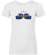 We Run Tings, Turks and Caicos, Women's, Organic Ring Spun Cotton, Contemporary Shaped Fit T-Shirt