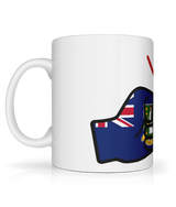 We Run Tings, British Virgin Islands, Tea, Coffee Ceramic Mug, Cup, White, 11oz