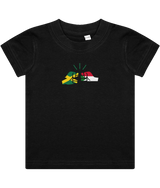 We Run Tings, Jamaica & Sudan, Dual Parentage, Baby/Toddler, Cotton T-Shirt