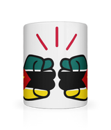 We Run Tings, Mozambique, Tea, Coffee Ceramic Mug, Cup, White, 11oz