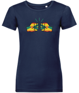 We Run Tings, Grenada, Women's, Organic Ring Spun Cotton, Contemporary Shaped Fit T-Shirt