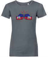 We Run Tings, Haiti, Women's, Organic Ring Spun Cotton, Contemporary Shaped Fit T-Shirt