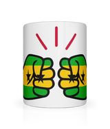 We Run Tings, São Tomé and Príncipe, Tea, Coffee Ceramic Mug, Cup, White, 11oz