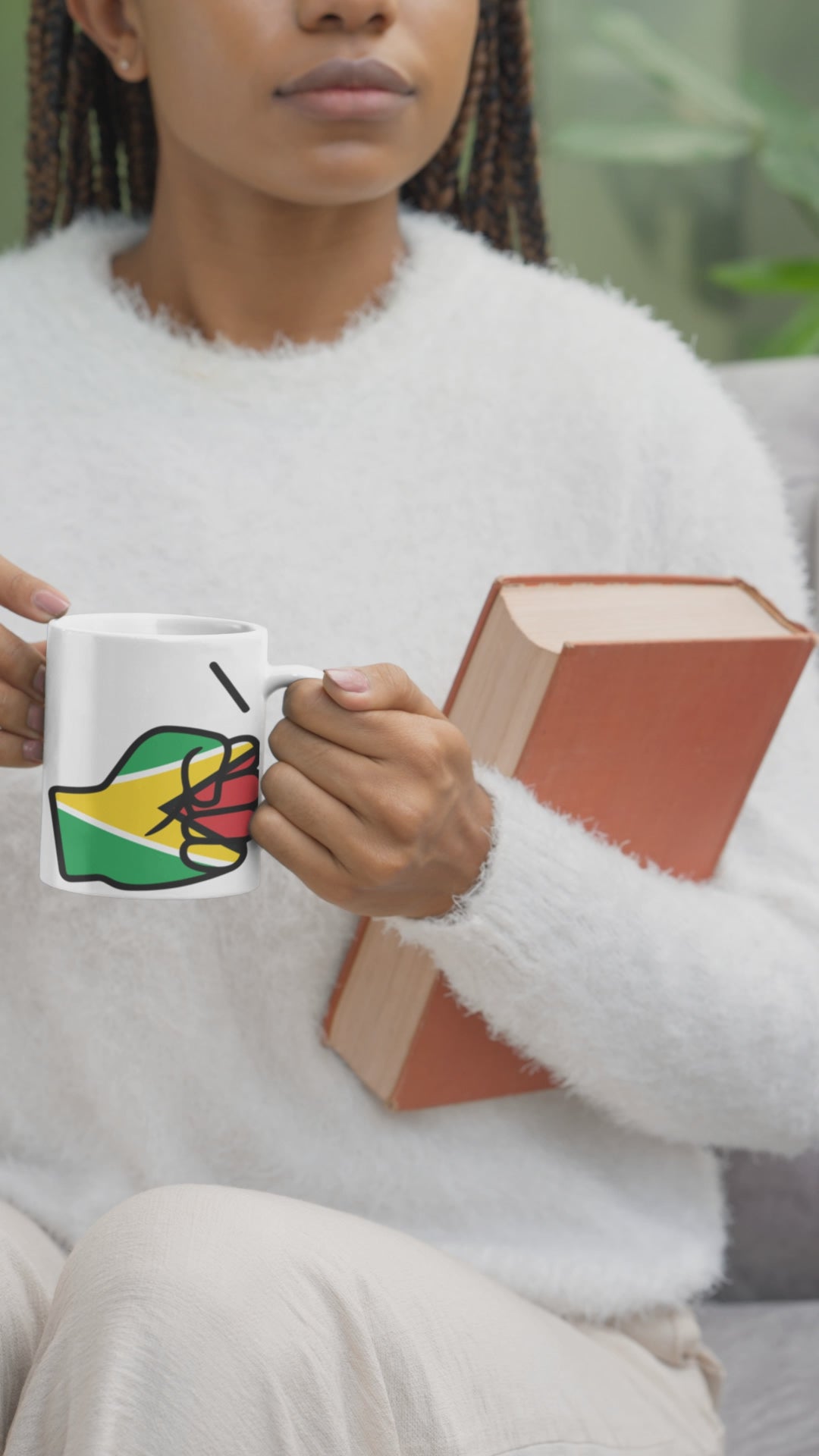 We Run Tings, Guyana, Tea, Coffee Ceramic Mug, Cup, White, 11oz