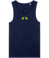We Run Tings,  St. Vincent, Men's, Organic Cotton, Tank/Vest Top, Small Centre Logo